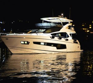 Sunseeker Hellas celebrate launch of new ‘Sunseeker 75 Yacht’ motor yacht FINEZZA