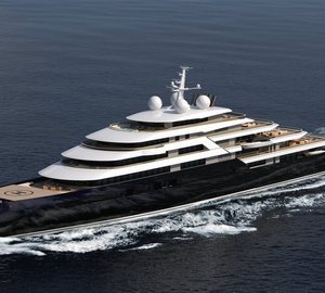 New 165m motor yacht project by Nauta Design