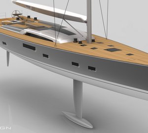 New sailing yacht JVNB 115’ by Nauta Design and Judel-Vroljik under construction at Baltic Yachts 