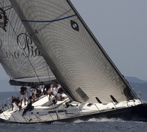 Second place overall for Nauta and Reichel Pugh-designed 84’ sailing yacht MY SONG at Les Voiles de St Tropez 