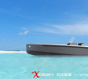 X-Craft 10DER superyacht tender designed by Van Geest Design