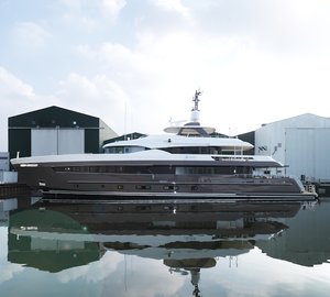 42m ALIVE yacht by Heesen Yachts completes her sea trials