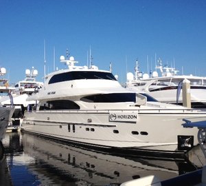 Horizon Yachts at the 2014 Fort Lauderdale International Boat Show