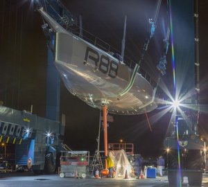 Launch of sailing yacht Rambler 88