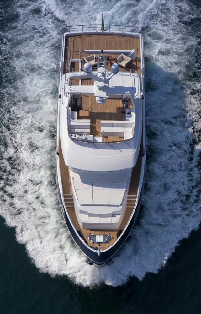 Superyacht Stella di Mare from above — Yacht Charter & Superyacht News