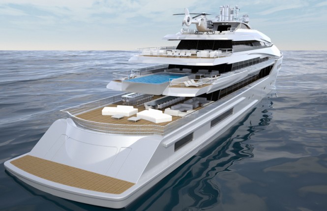 New 90m Mega Yacht Concept developed for Nobiskrug by Impossible ...