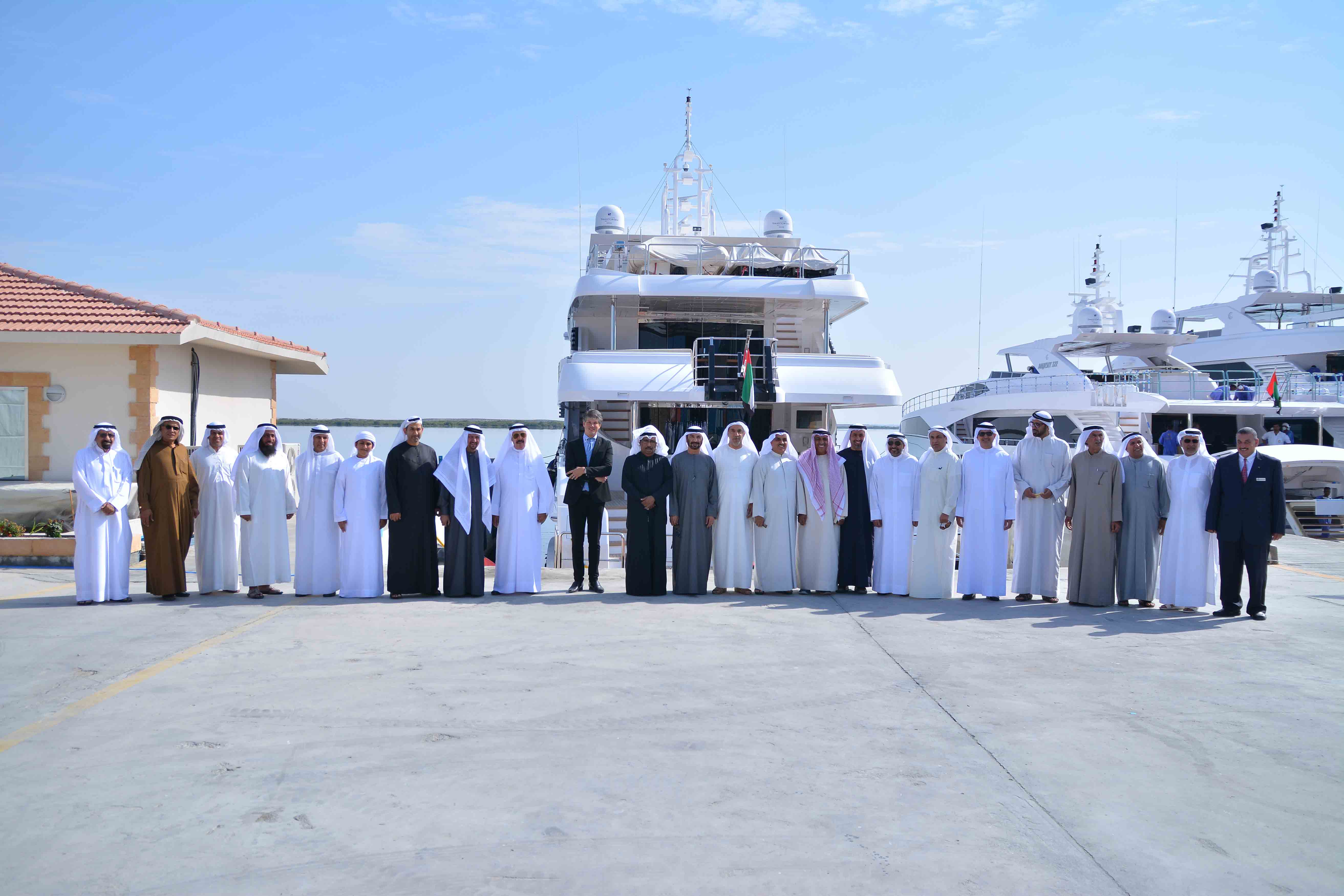 Emirati Business Delegation Tours Gulf Craft Shipyard in Umm Al Quwain ...