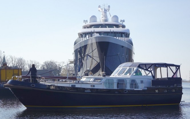 Voluminous 101M Mega Yacht SYMPHONY – The Largest FEADSHIP to date