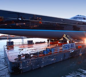 Two giant masts of new 85m Superyacht AQUIJO optimized by Equiplite Europe | Sailing Perfection BV Group of Companies