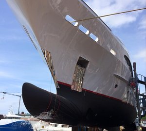 Re-launch of gorgeous 44m Charter Yacht SEVEN SINS at Balk Shipyard
