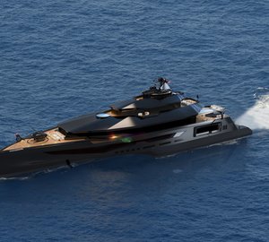 Super-Fast 102M Mega Yacht CALIBRE Concept by MUB