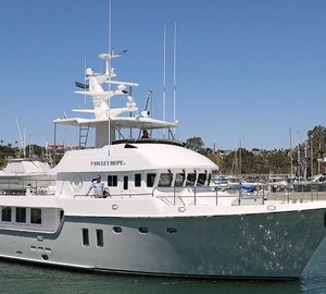Delivery of Nordhavn 76 hull #21 Motor Yacht SWEET HOPE 2