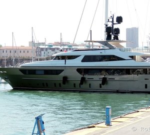 Gorgeous 46m Sanlorenzo Motor Yacht ACHILLES in Livorno, Italy