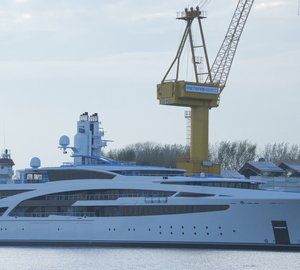 Delivery of New 101m Mega Yacht I DYNASTY