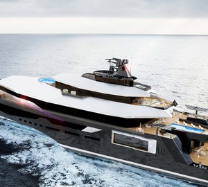 Striking 102M Superyacht CALIBRE concept by MUB