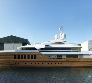 Delivery of New HEESEN YN 17255 AZAMANTA Yacht – The world’s first Fast Displacement steel-hulled Yacht over 50m