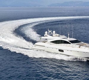 Newly launched Mangusta 110 Superyacht Hull #2 now available to order in Asia