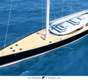 New 50m Sailing Superyacht Concept by Ferrari & Franchi