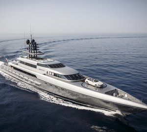 Breath-taking 77m Superyacht SILVER FAST to be displayed by SilverYachts at MYS