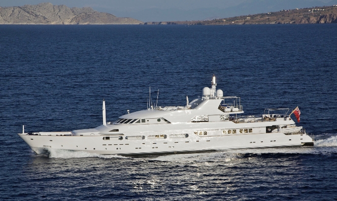 55m charter yacht