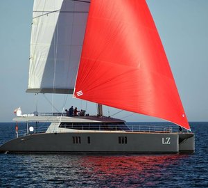 Launch of NEW Sunreef 74 Sailing Catamaran LUCY Z (LZ)