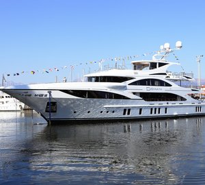 More About 45m DOMANI Superyacht Launch at Benetti Shipyard