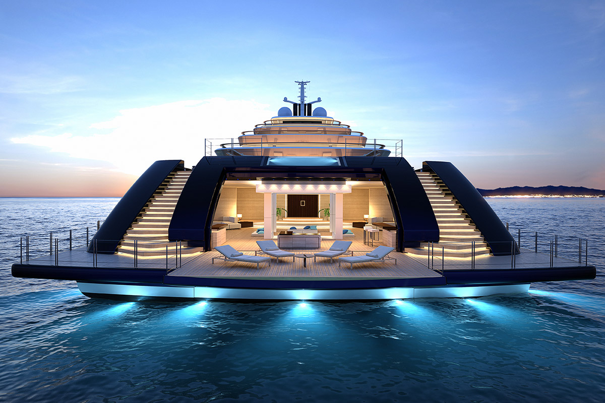 mega yacht gleam