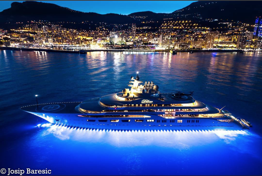 Mighty Dilbar in Monaco. Photo credit j_b_photography__ — Yacht