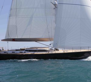 Charter sailing yacht Xnoi in the dazzling Mediterranean