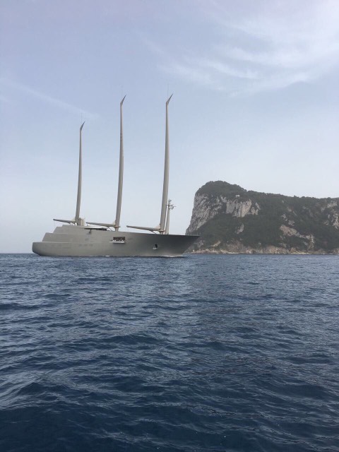 sailing yacht a