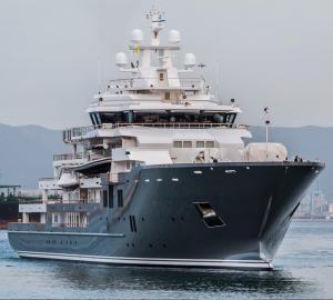 Recently Refitted Mega Yacht Ulysses in Gibraltar