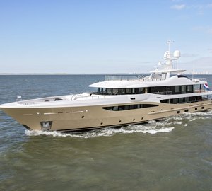 Amels delivers superyacht LILI in the Netherlands