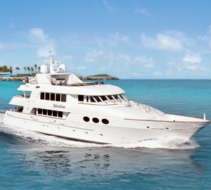 Charter superyacht Relentless in the Bahamas