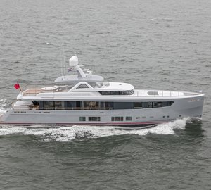 M/Y Delta One exceeding expectations at sea trials after recent launch