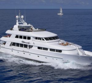 Charter luxury yacht Nicole Evelyn in the Caribbean and Bahamas