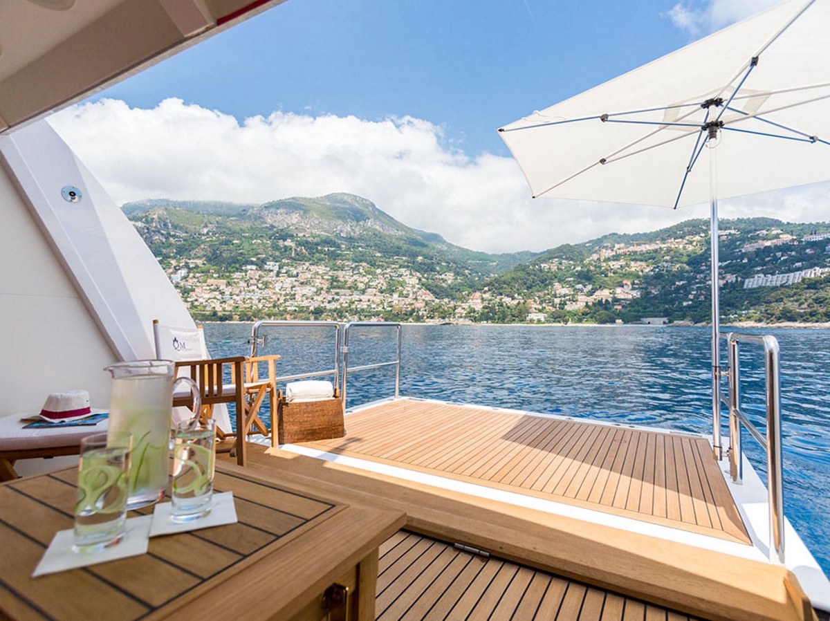 Superyacht Air View From The Beach Club — Yacht Charter And Superyacht News
