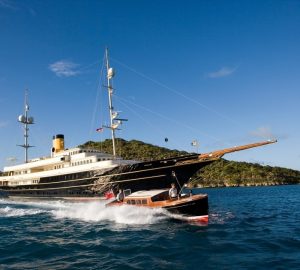 Charter mega yacht NERO in the Caribbean and Bahamas