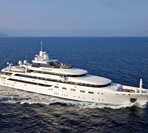 Glamorous refitted superyacht O'Mega returns for Eastern Mediterranean charters