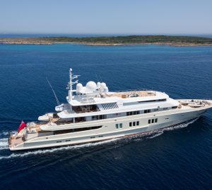 Celebrate Christmas and New Year aboard 73m charter yacht CORAL OCEAN in the Caribbean