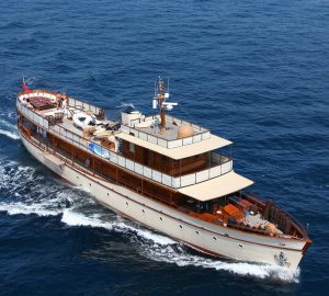 All-Inclusive charter special in Africa with beautiful 1930 classic motor yacht OVER THE RAINBOW