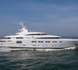 82m Abeking & Rasmussen Superyacht SECRET new to Mediterranean charter market