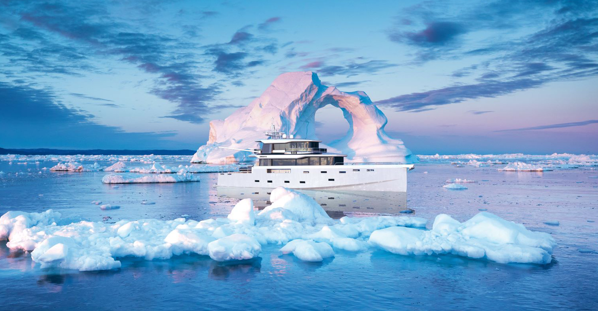 Arksen Arksen 85 Arctic Iceberg Yacht Charter Superyacht News