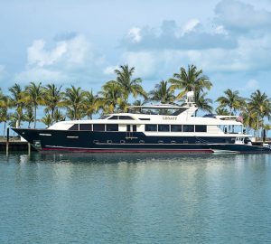 Refitted luxury charter yacht Legacy ready for summer sunshine in Florida and the Bahamas