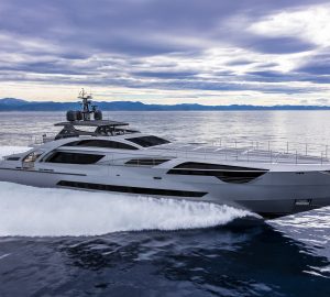 Pershing announces new flagship, the all-aluminium Pershing 140 motor yacht