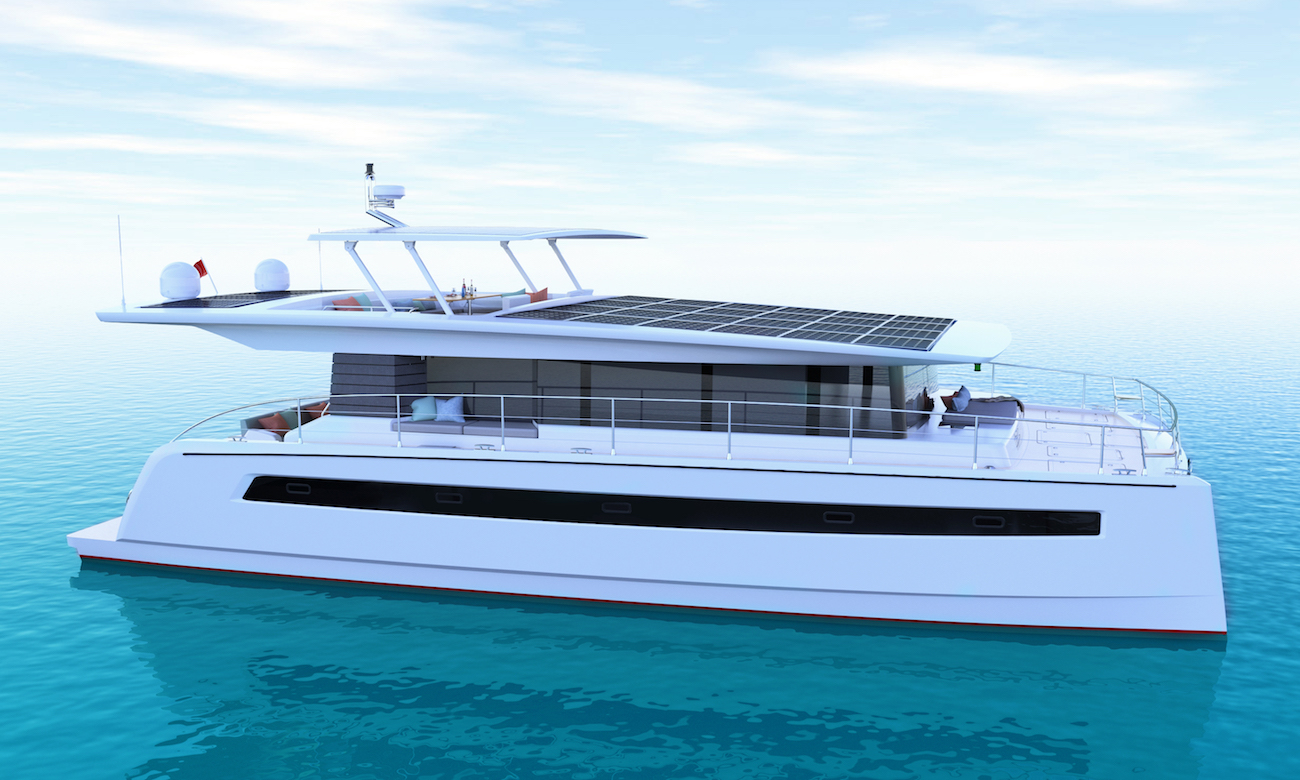 solarelectric luxury catamaran yacht Silent 60 — Yacht Charter