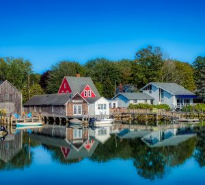 A luxury charter yacht is the perfect way to encounter New England’s fall foliage display