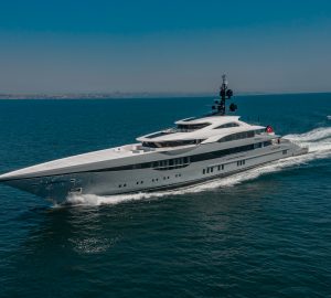 Brand-New Spectacular 80m superyacht TATIANA joins world yacht charter market