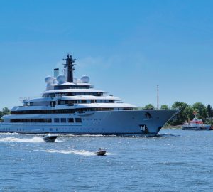 140m Lurssen Project Lightning has been named SCHEHERAZADE and delivered to her owner