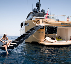 Following a €2 million refit golden yacht KHALILAH for charter at special summer rate in the Med