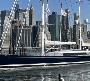 Luxury sailing yacht Mondango 3 spotted in Brooklyn, New York